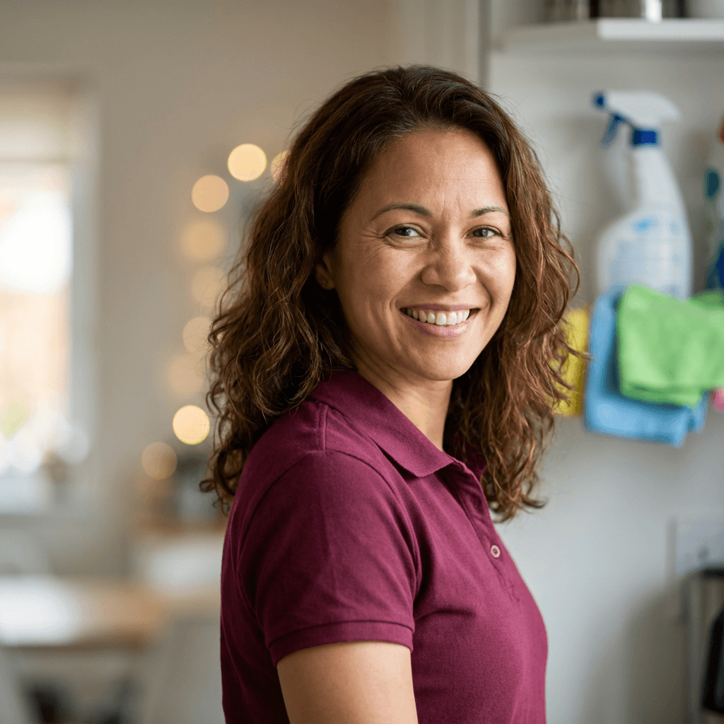 Portrait of Alex Morgan, founder of Kleanly Set